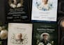 design professional funeral flyer